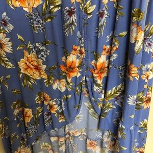 XL Floral Summer Dress